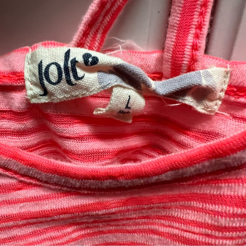 Pink Racerback Loose Fitting Tank - Picture 2 of 3